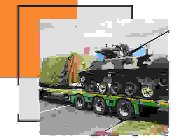 Перевозка военной техники в Котельниках